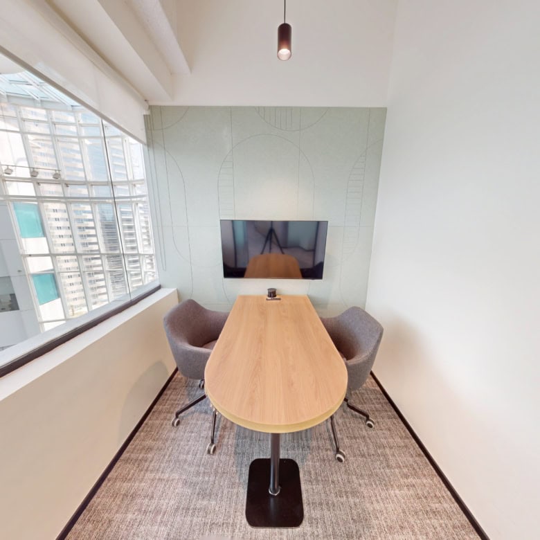 Bright office space in Dubai for remote work, startup meetings, and flexible coworking solutions with city views.