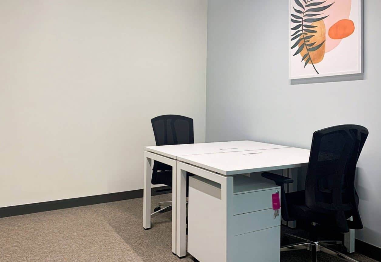 Clean, professional workspace for entrepreneurs and remote workers in Dubai.