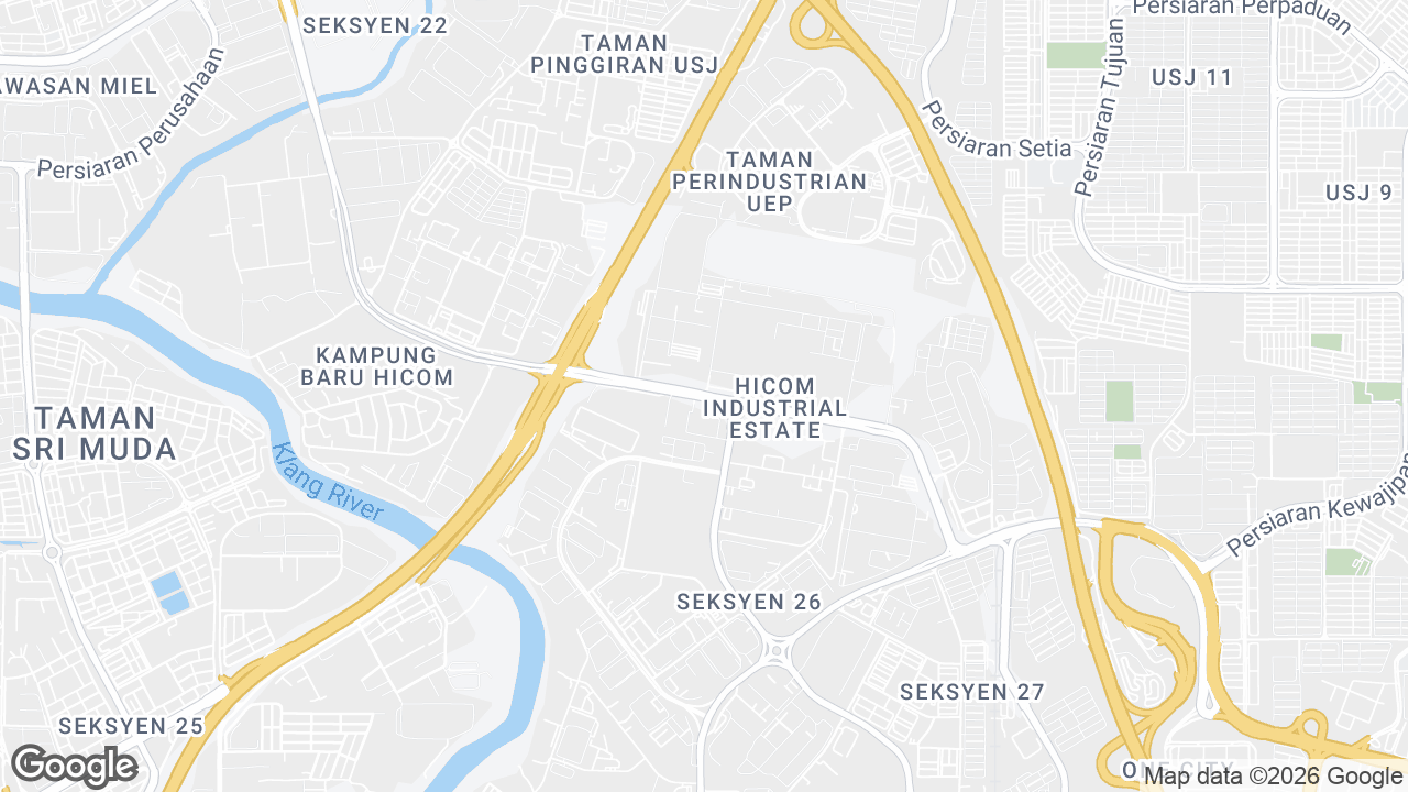 Map showing where Sekitar26 Enterprise, Petaling Jaya & Selangor, Kuala Lumpur is