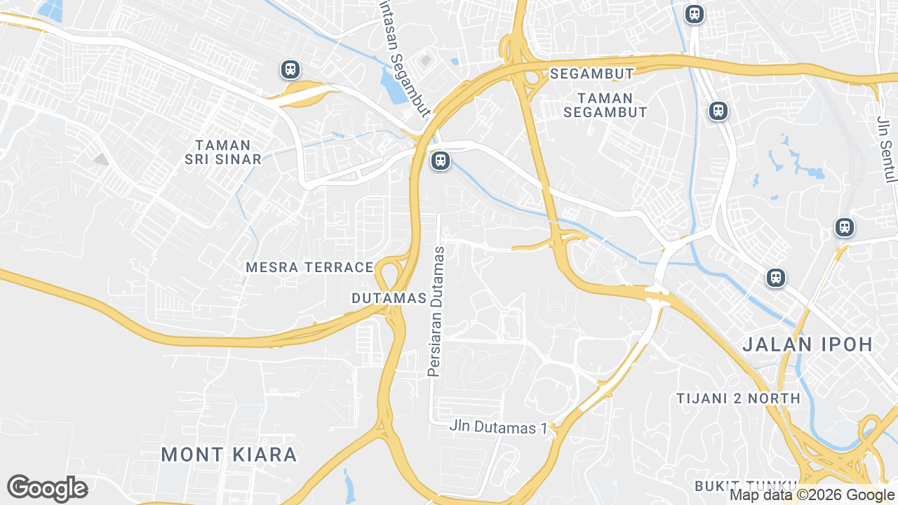 Map showing where The MET Corporate Towers, Mont Kiara & Hartamas, Kuala Lumpur is