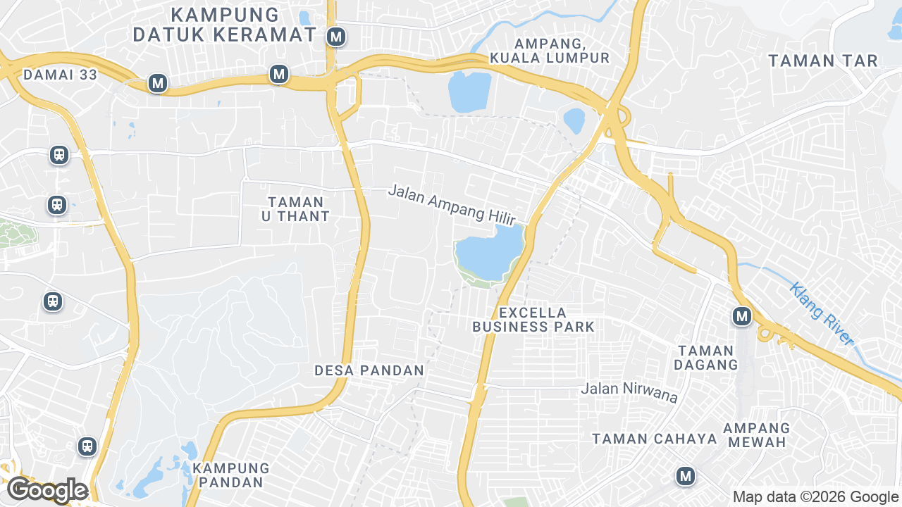 Map showing where Phase 2, Petronas Station, KLCC & Jalan Sultan Ismail, Kuala Lumpur is