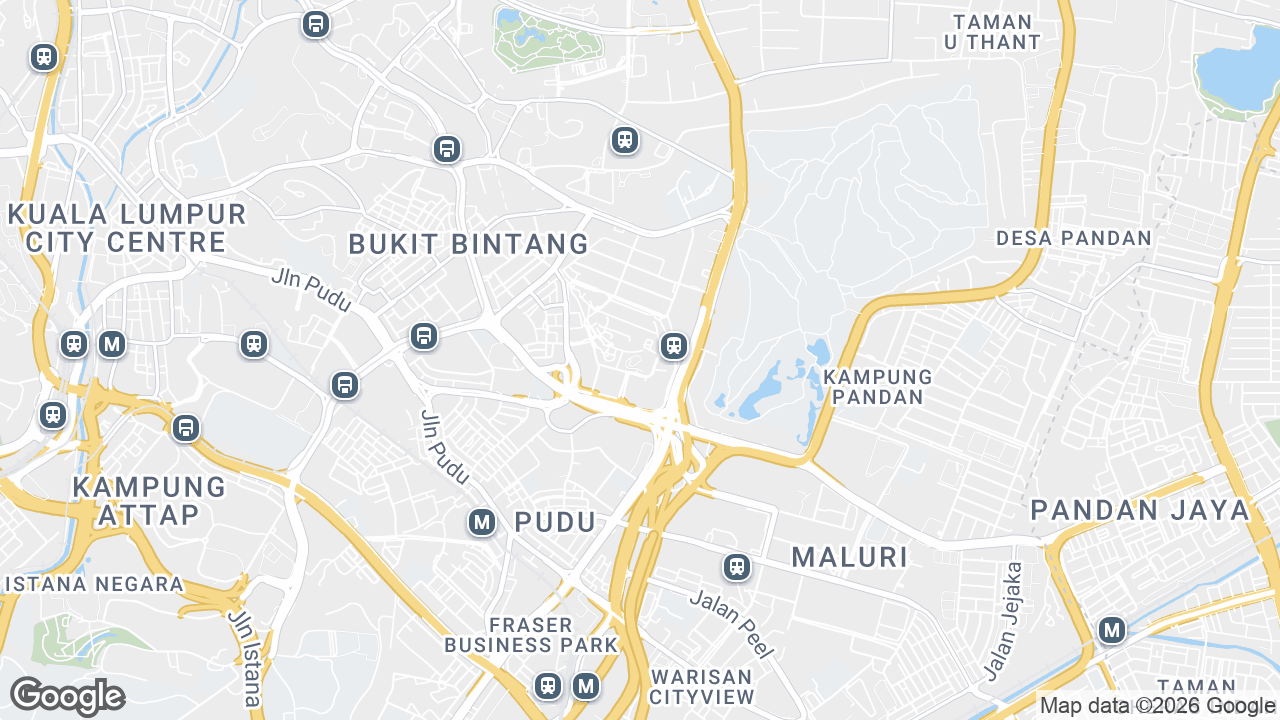Map showing where Menara Exchange 106, TRX, Kuala Lumpur is
