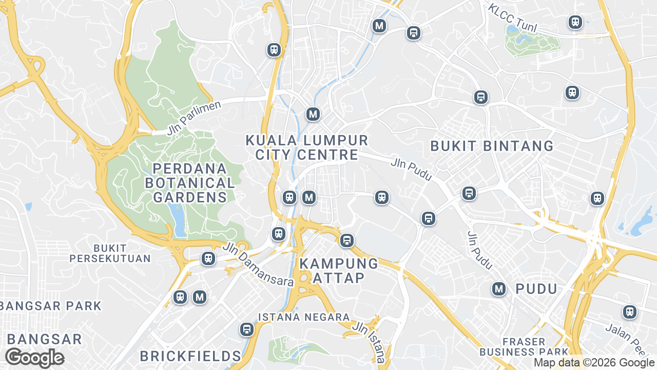 Map showing where Petaling Street, Petaling Jaya & Selangor, Kuala Lumpur is