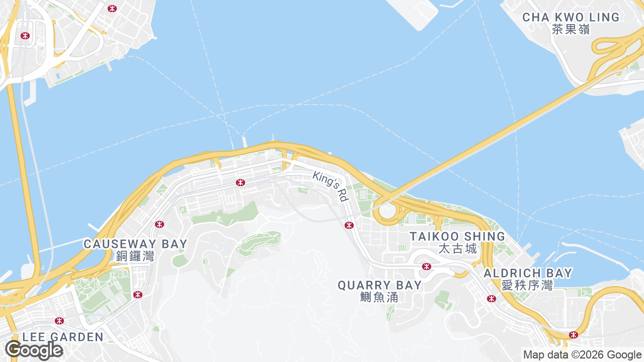 Map showing where K11 Atelier, Quarry Bay, Hong Kong is