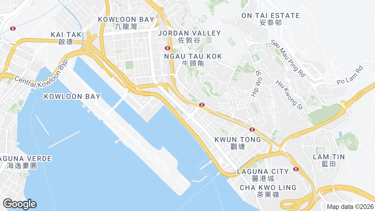 Map showing where Chuan Yuan Factory Building, Kwun Tong, Hong Kong is
