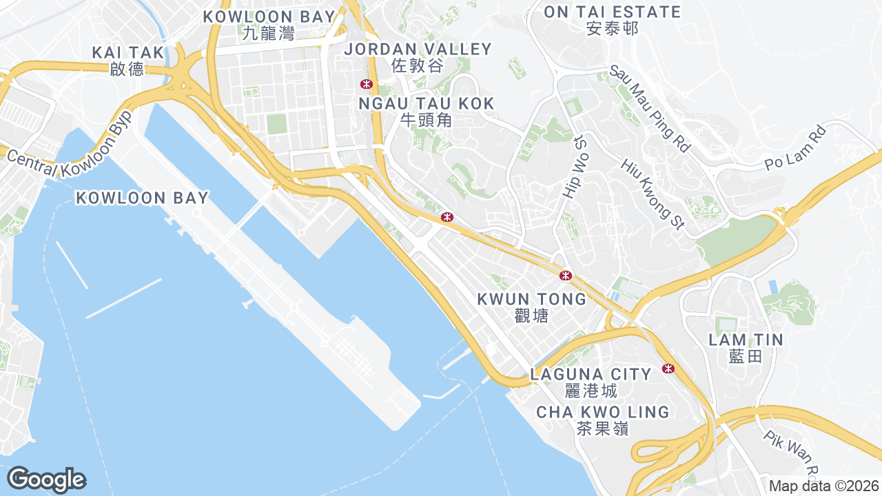Map showing where Gemmy Industrial Building, Kwun Tong, Hong Kong is
