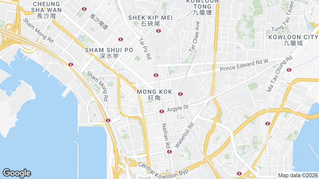 Map showing where Pioneer Centre, Prince Edward, Hong Kong is