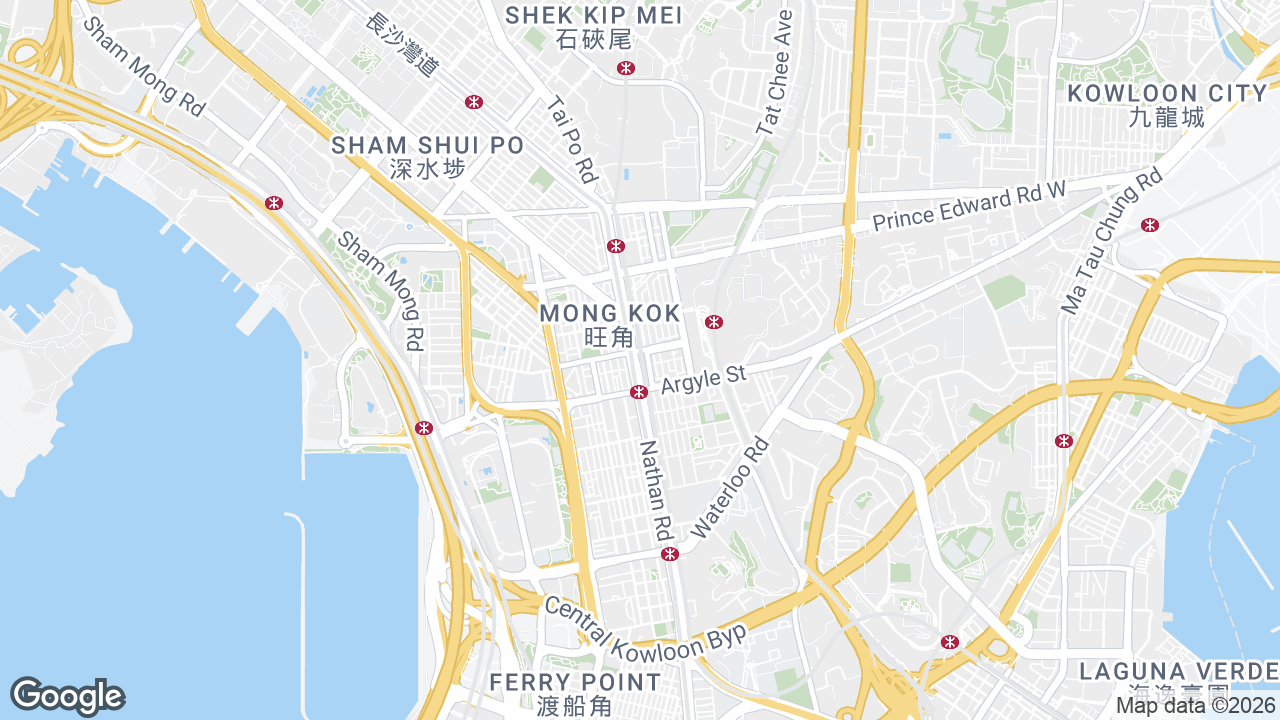 Map showing where 700 Nathan Road, Mong Kok, Hong Kong is