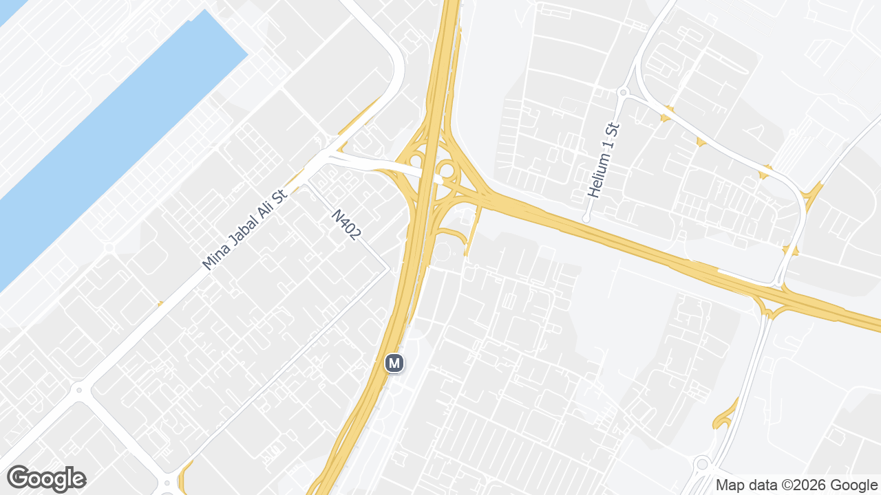 Map showing where View 18 19, Dubai South & DSO, Dubai is