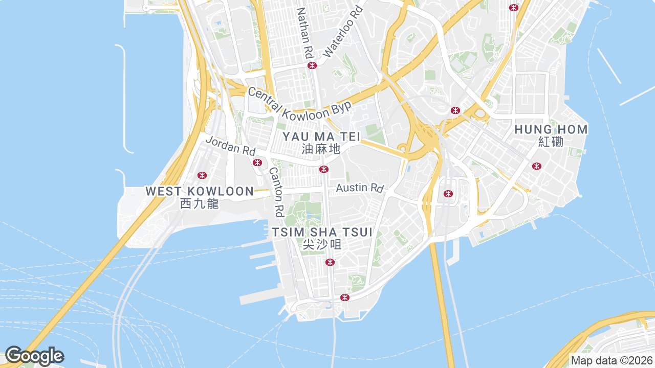 Map showing where Rise, Jordan, Hong Kong is
