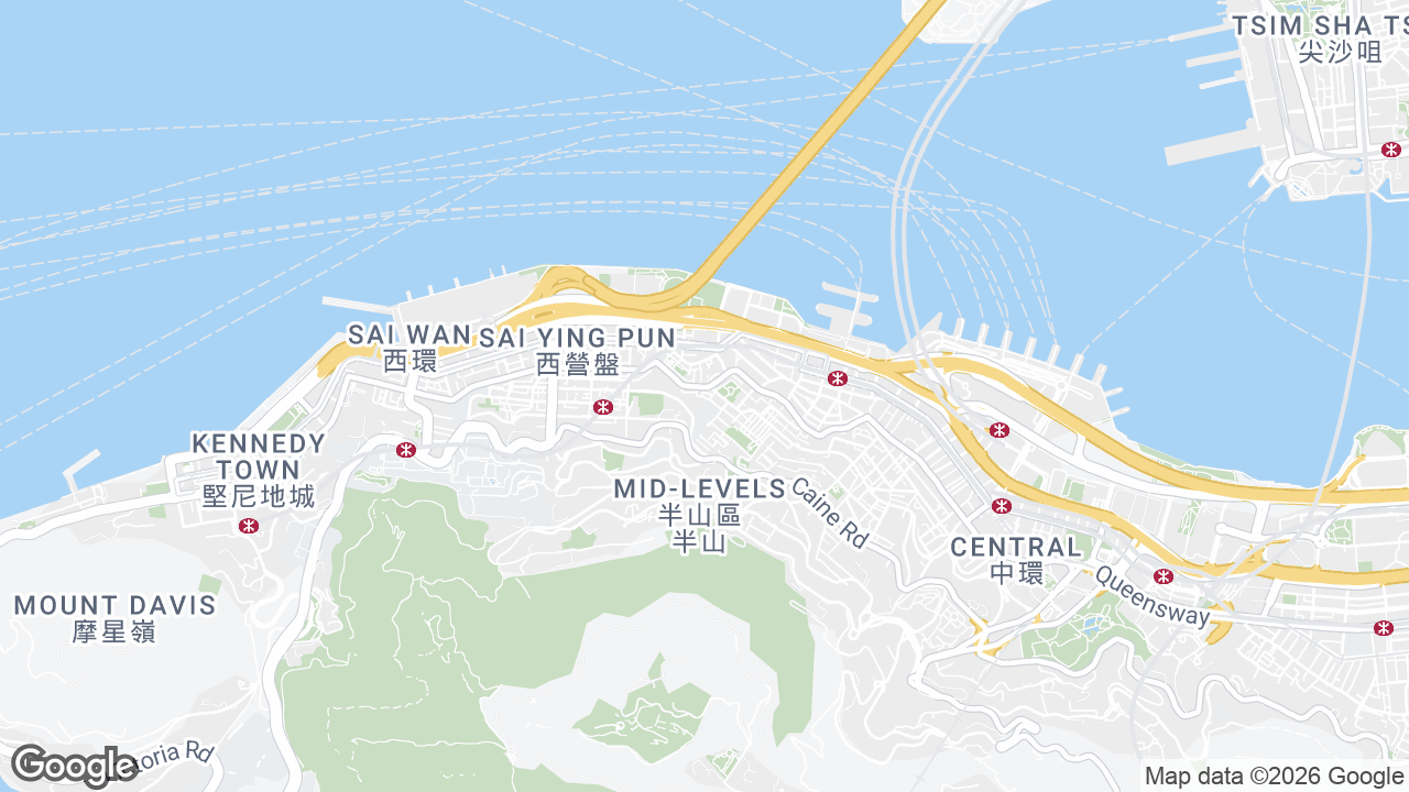 Map showing where Poho, Sai Ying Pun, Hong Kong is