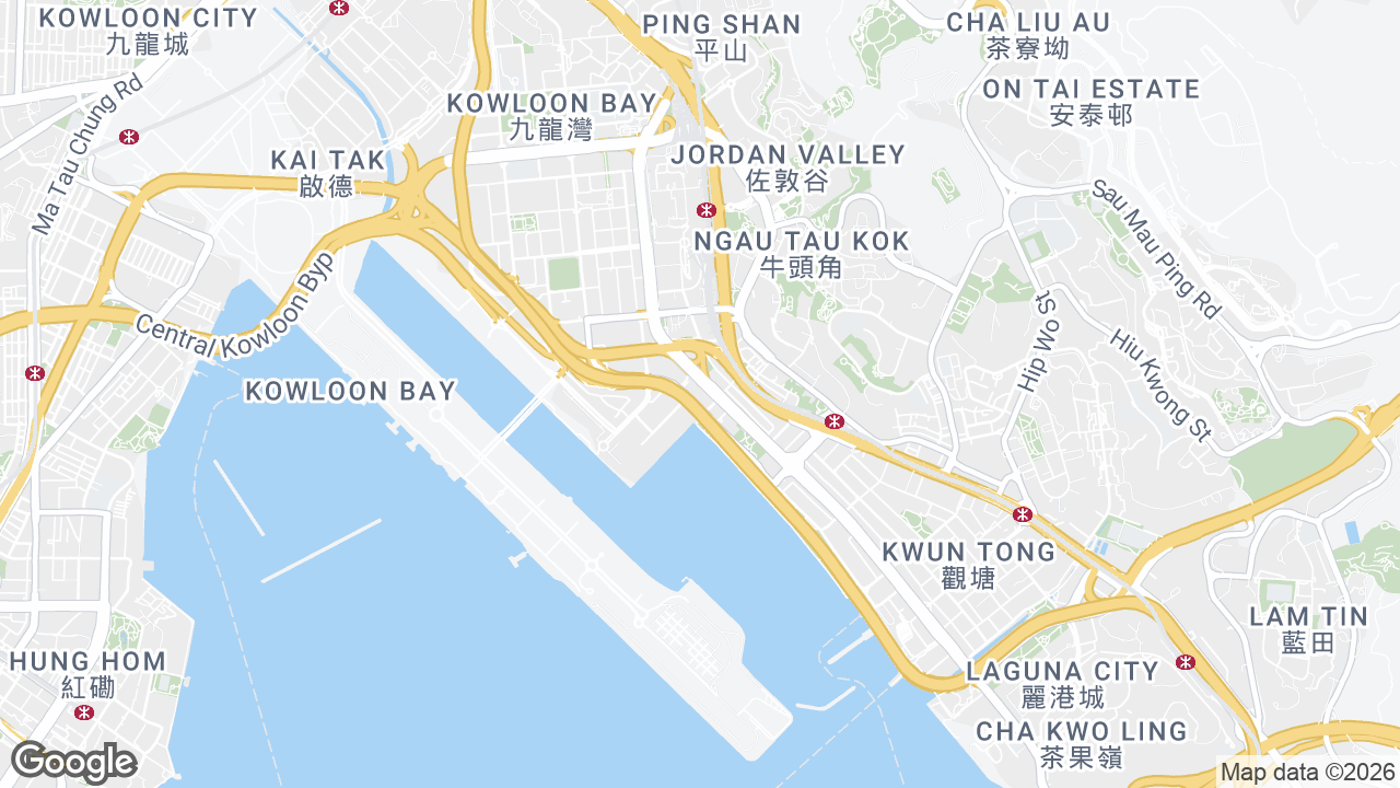 Map showing where The Quayside, Kwun Tong, Hong Kong is