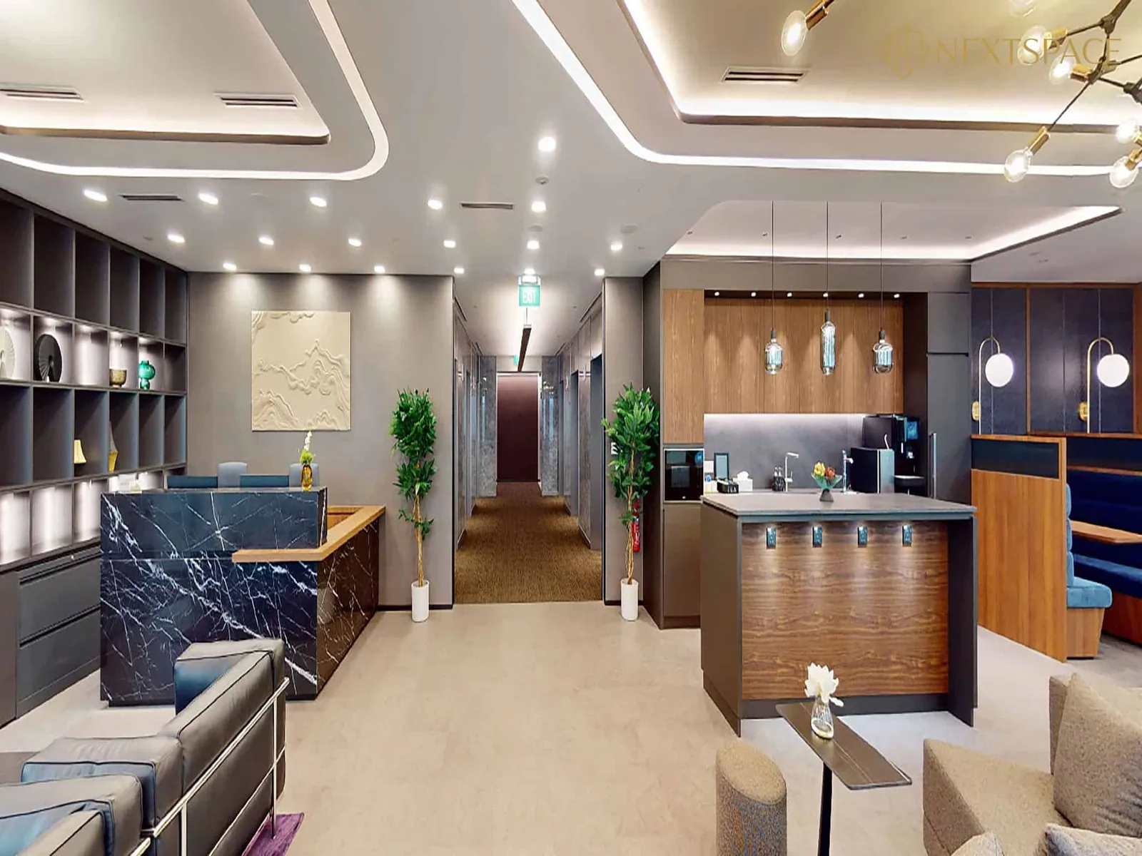 Compass Offices at Singapore Land Tower, Compass Offices, Raffles Place
