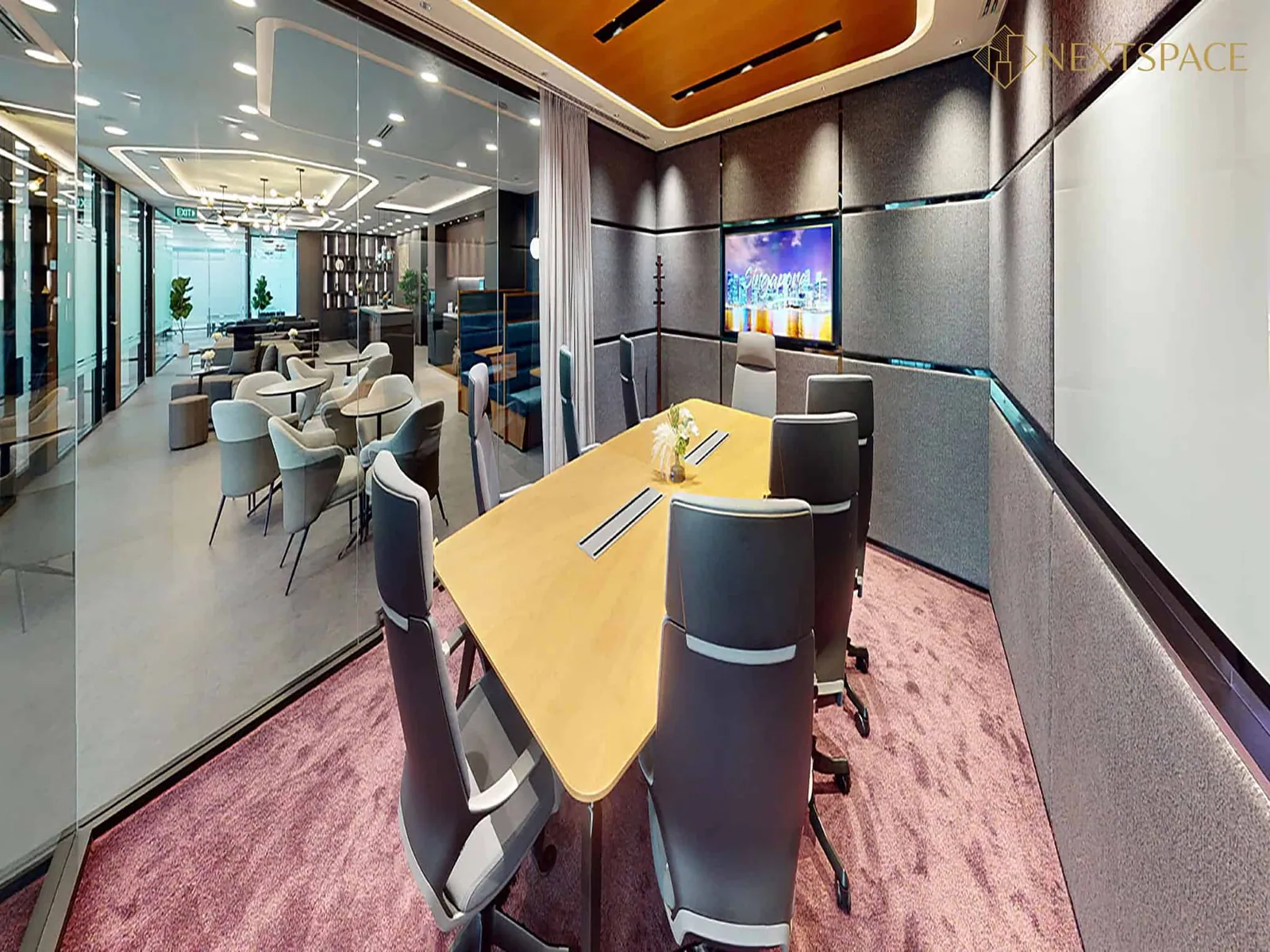 Compass Offices at Singapore Land Tower, Compass Offices, Raffles Place, photo 4