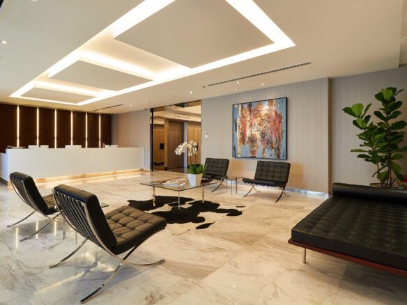 CEO Suite workspace at Menara Maxis, KLCC, Kuala Lumpur