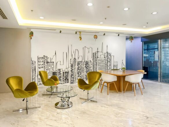 IWG - Regus workspace at Menara Binjai, KLCC, Kuala Lumpur