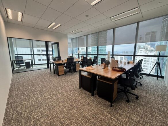 JustCo workspace at Menara Hap Seng 3, KLCC, Kuala Lumpur