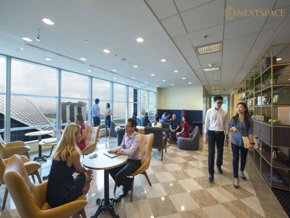 Servcorp coworking space Marina Bay Financial Centre 1