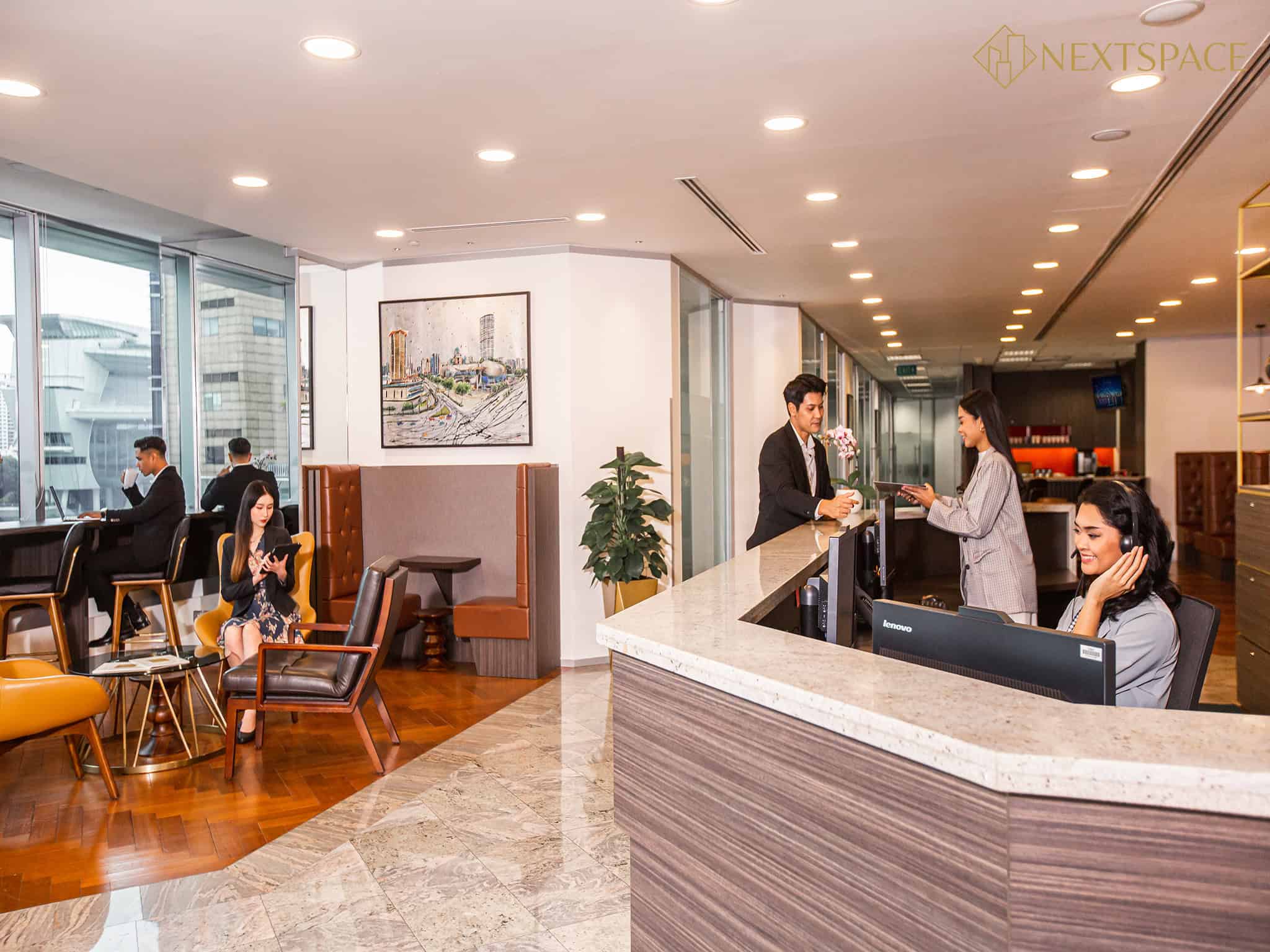 Servcorp serviced office Metropolis 2