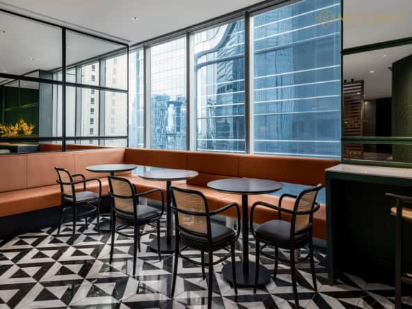 Serviced office 1 Capital Tower the work project