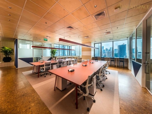 Serviced office 3 GreatWorldCity the work project