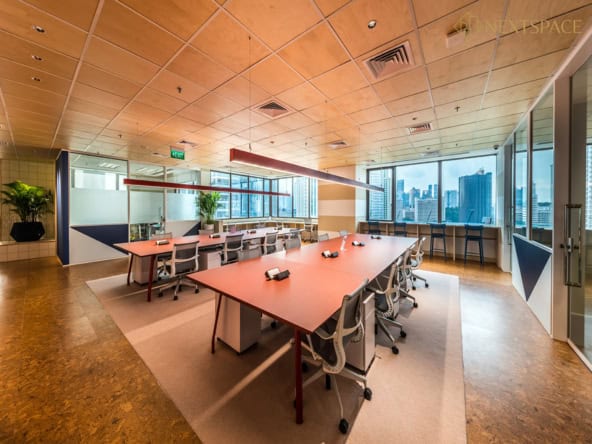 Serviced office 3 GreatWorldCity the work project