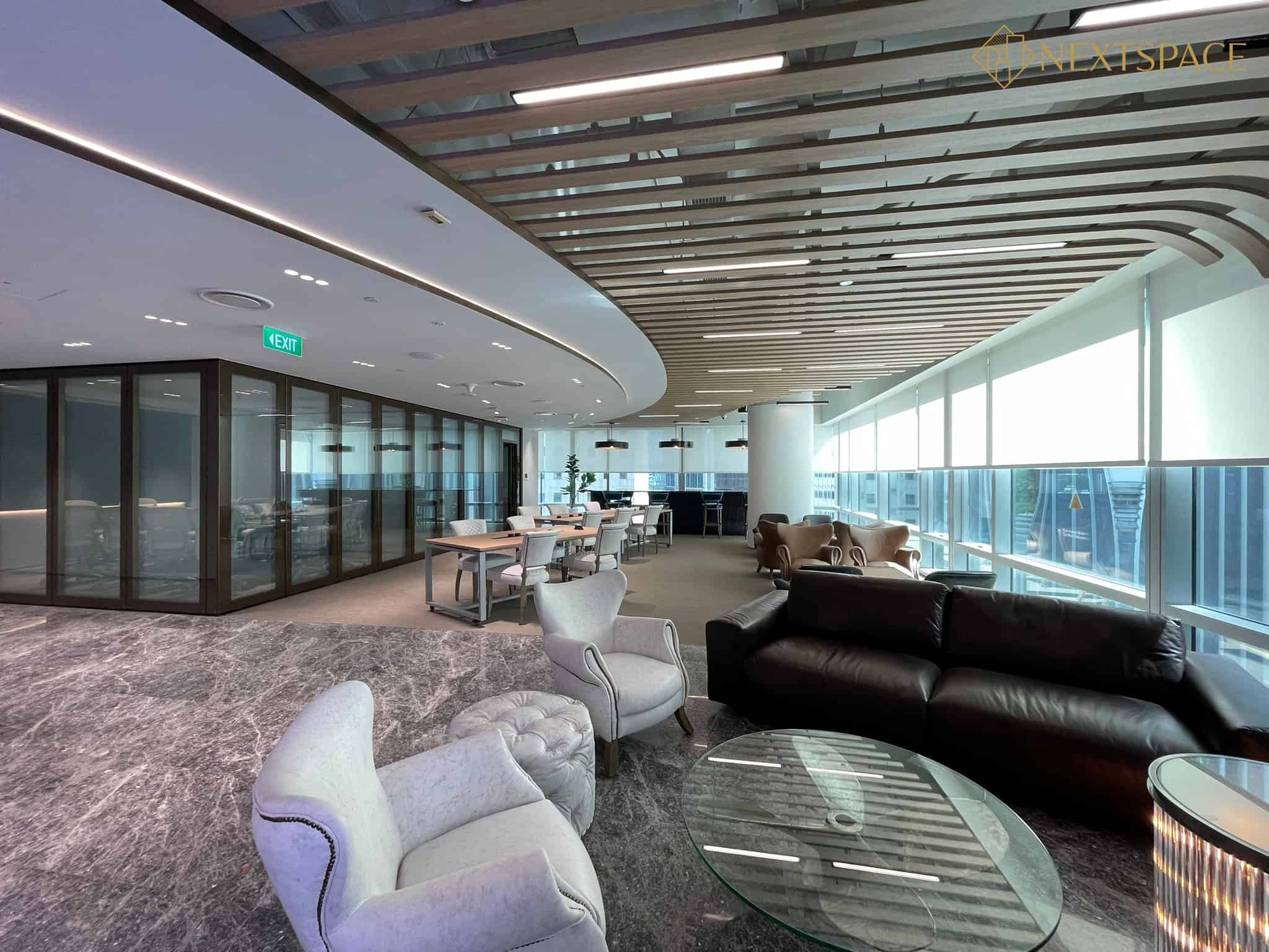 TEC Capital Square Lounge serviced office 1