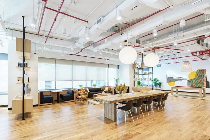 Wework_9 Battery Road serviced office 1