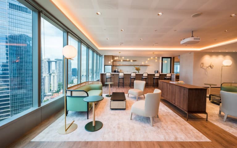 coworking space at 1 capitol tower at the work project