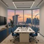 Private office rental in Singapore: JustCo, Regus and Servcorp compared