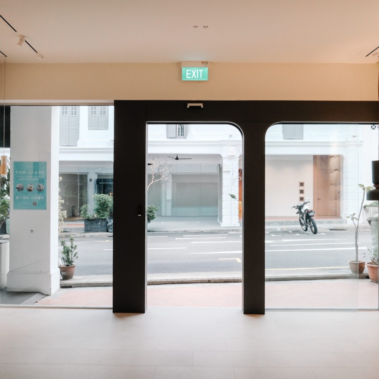 The Working Capitol 3 Teck Lim Road shophouse unit Singapore - entrance
