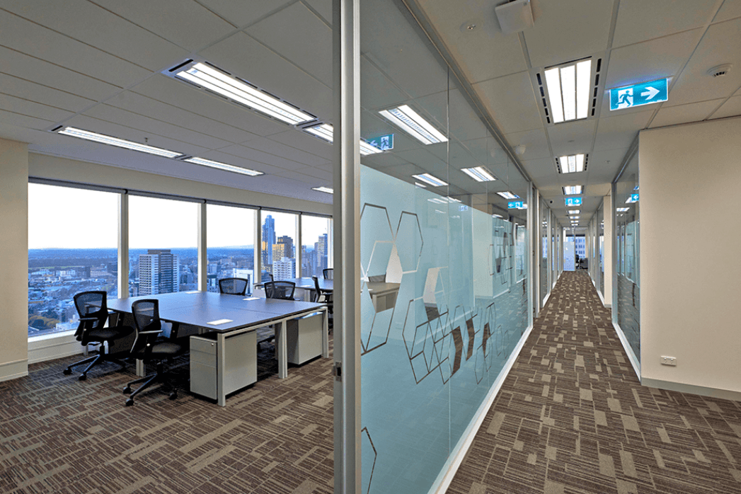 Private office in serviced office