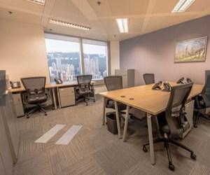 A private office in Regus The Center
