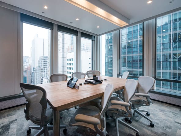 A meeting room in The Executive Centre