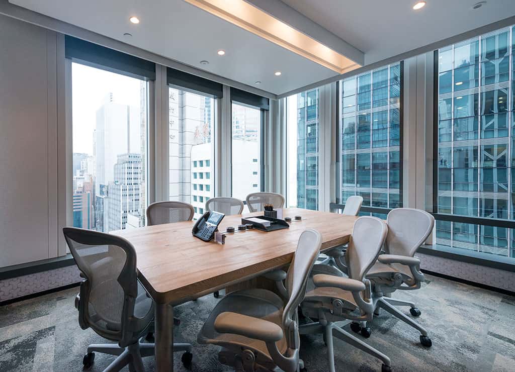 A meeting room in The Executive Centre