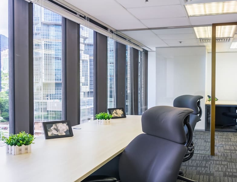 Modern coworking office space in Dubai for startups and remote teams.