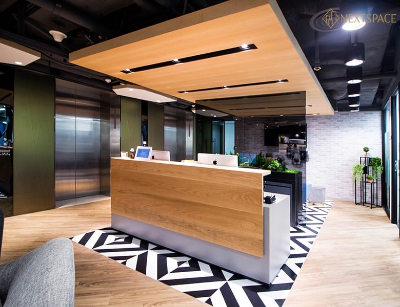 Modern coworking space in hong Kong, UAE with meeting rooms, private offices, and vibrant work environment.