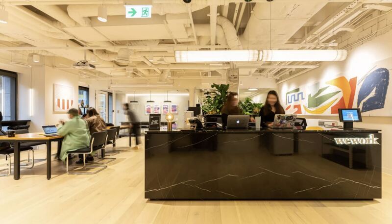 Reception - WeWork 9 Queen's Road Central - Coworking Space