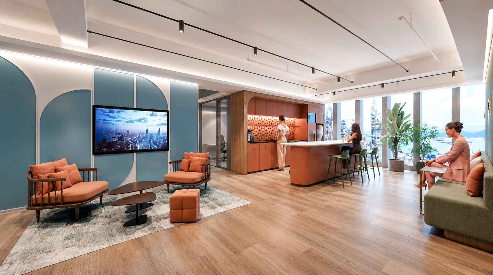 Nan Fung Tower, Work Wise by CEO SUITE, Hong Kong